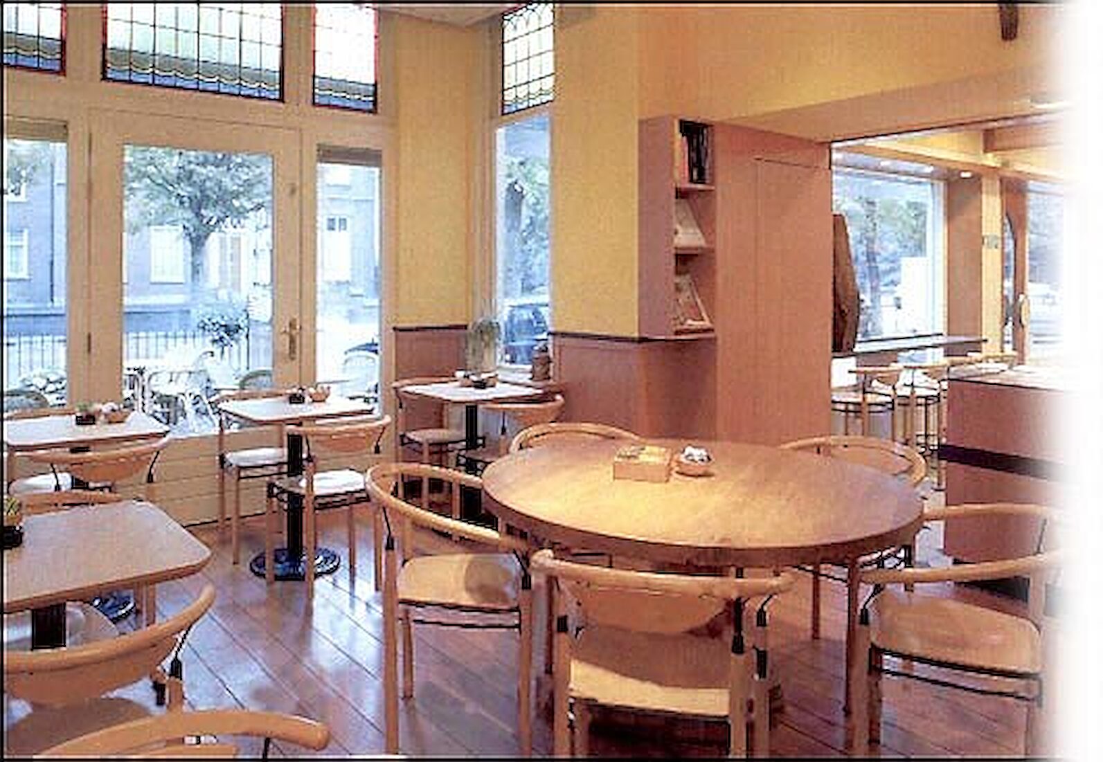 De lunchroom van bakkerij Besselink in Udenhout